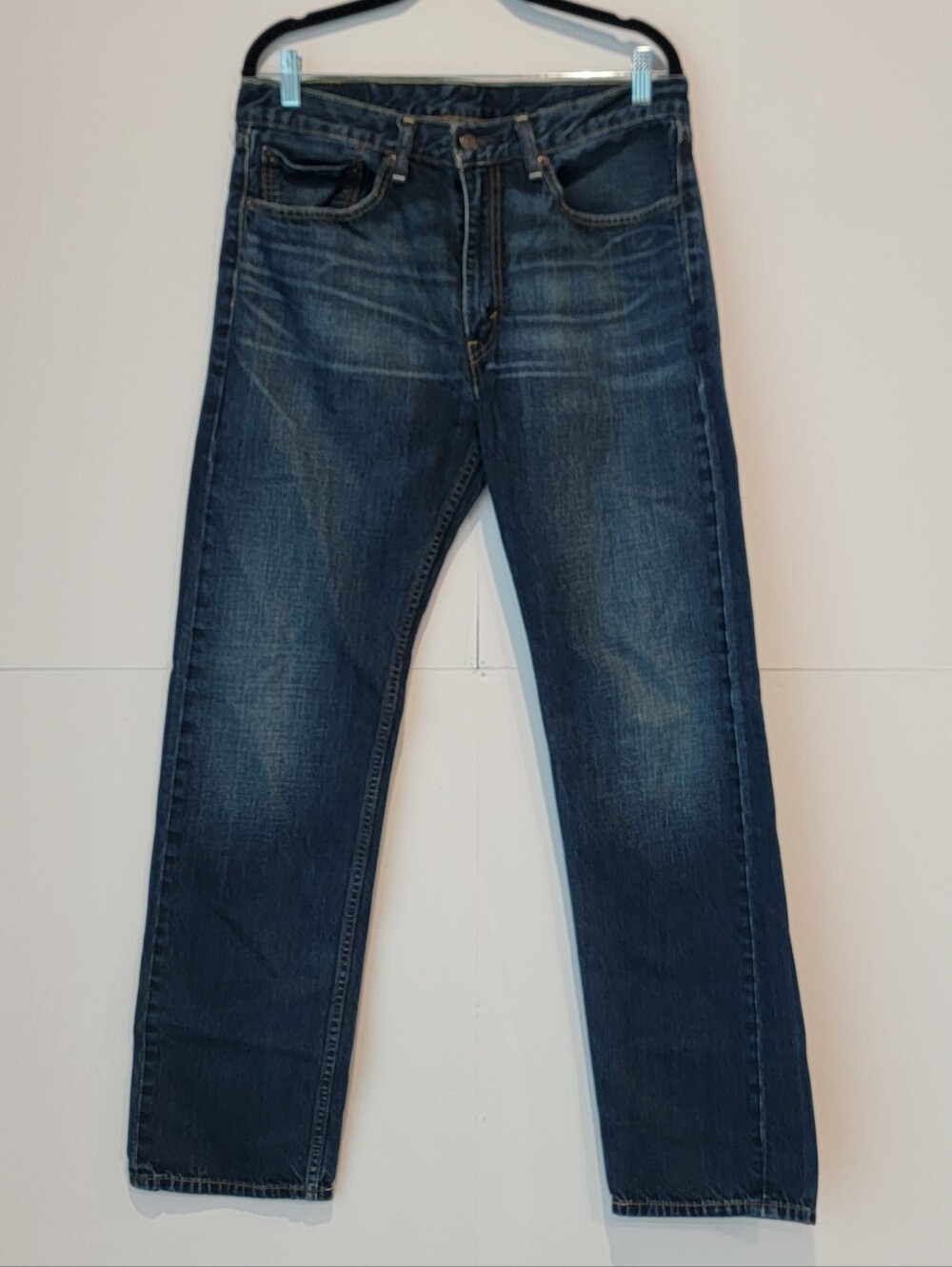 Levi’s 505 Regular Fit Straight Leg Jeans Men’s 34x34 Medium Wash